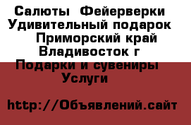 Салюты! Фейерверки! Удивительный подарок!  - Приморский край, Владивосток г. Подарки и сувениры » Услуги   